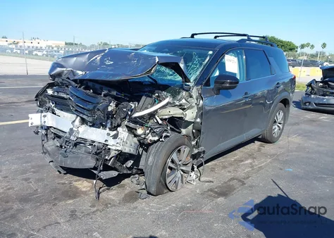 2024 Nissan Pathfinder Sl 4Wd from USA, damaged, VIN 5N1DR3CC0RC306654